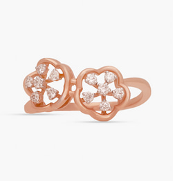 The Twice a Blossom Ring